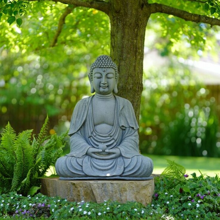 Designing a Zen Inspired Garden Corner with an Authentic Buddha Statue (Home and living)