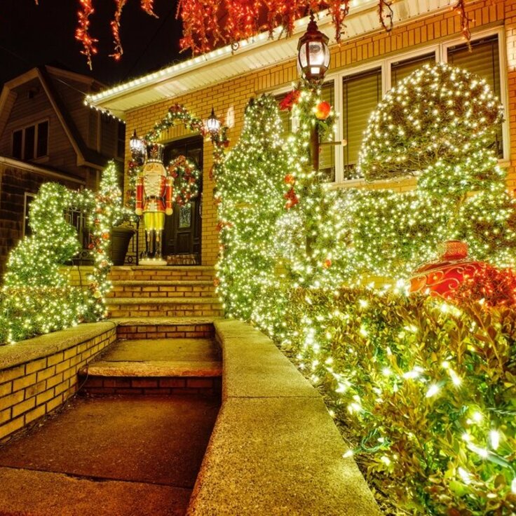 Illuminate the Season: Transform Your Outdoors with Stunning Christmas Lights (Christmas)