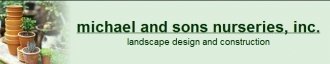 Logo Michael & Sons Nurseries