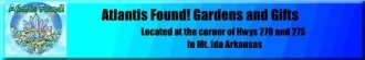 Logo Atlantis Found Gardens & Gifts
