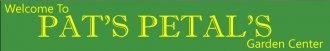 Logo Pat's Petals Garden Center