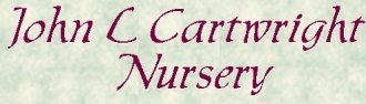 Logo John L Cartwright Nursery