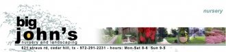 Logo Big John's Nursery & Landscape