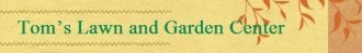 Logo Tom's Lawn & Garden Center